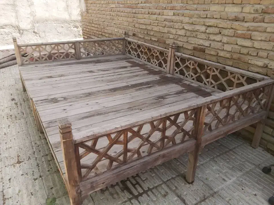 تخت چوبی|صندلی و نیمکت|تبریز, |دیوار