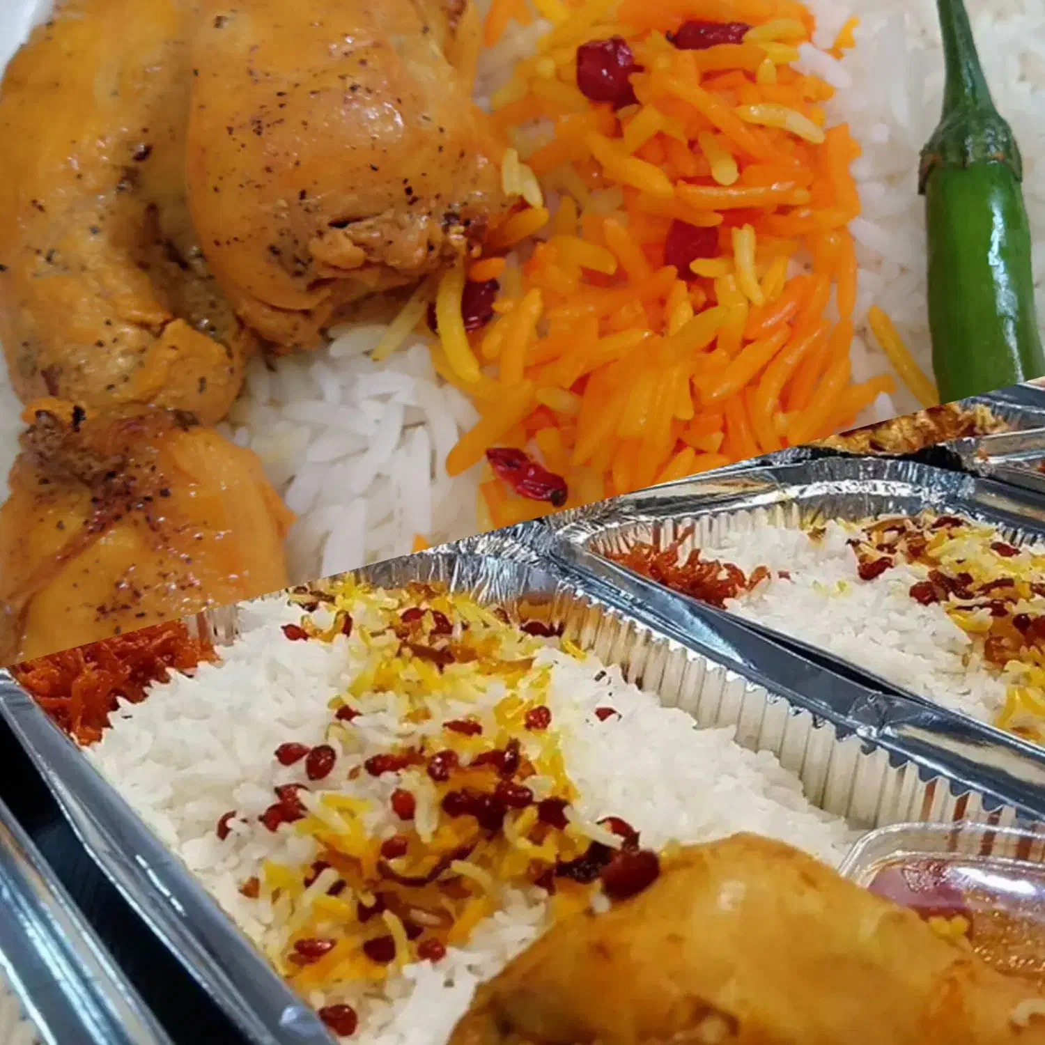 غذا چلومرغ فقط نهار  90هزار با پیک رایگان|خوردنی و آشامیدنی|خاش, |دیوار