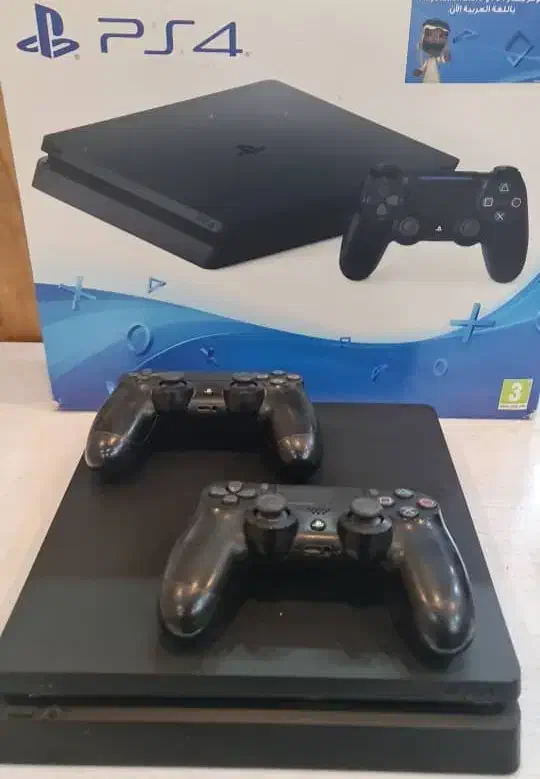 Ps4 Slim 1T 2016B بسیار تمیز دو دسته|کنسول، بازی ویدئویی و آنلاین|تهران, آرارات|دیوار
