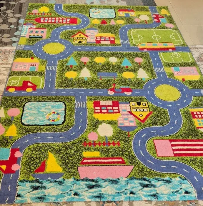 فرش کودک ۶ متری|فرش|اهواز, گلستان|دیوار