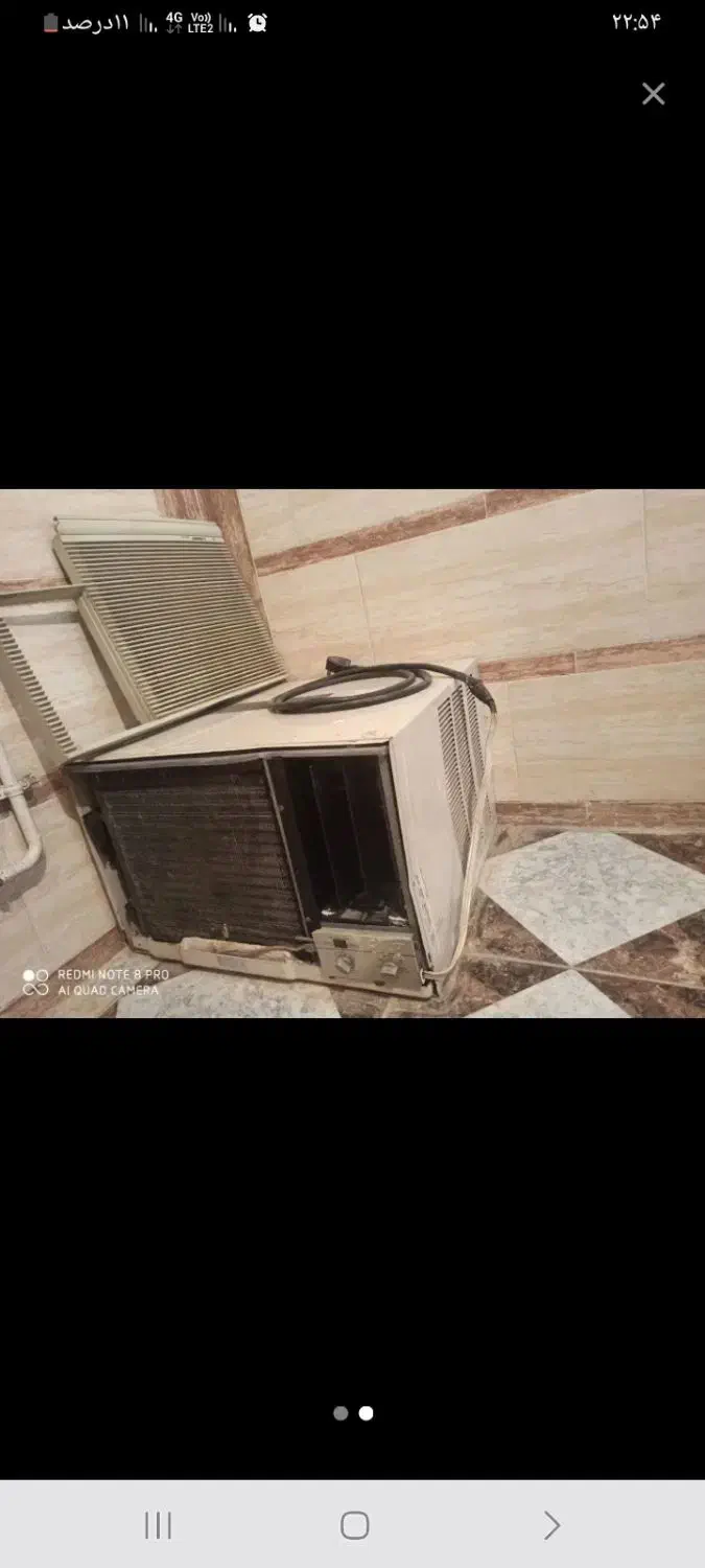 کولر۱۸ هزار جنرال الکتریک بسیار تمیز سرمایش،عالی|کولر گازی و فن‌کوئل|ایذه, |دیوار