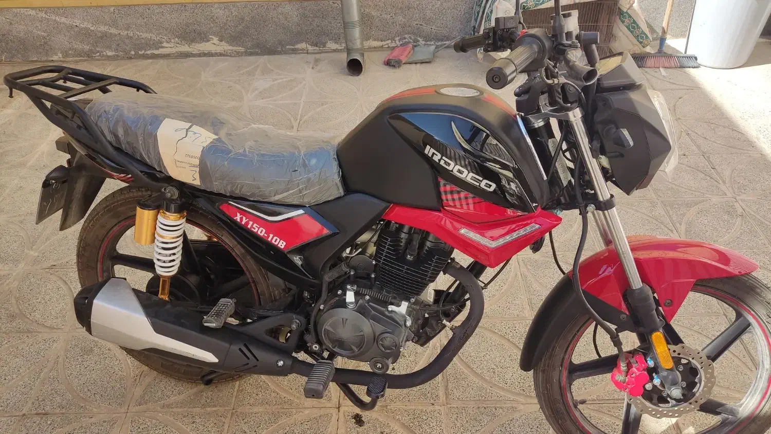 موتور ۱۵۰ ایران دوچرخ صفر|موتورسیکلت|مبارکه, |دیوار