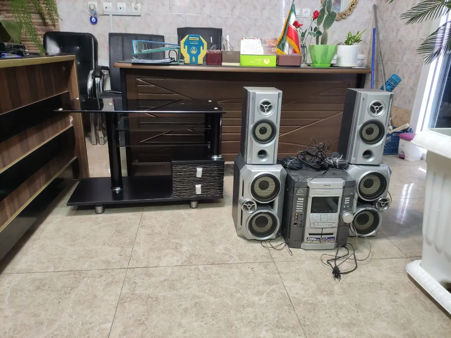 ظبط سونی و میز تلویزیون|سیستم صوتی خانگی|سهند, |دیوار