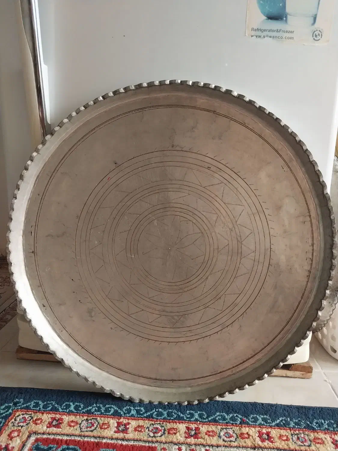 مجمع مسی قدیمی|کلکسیون اشیاء عتیقه|کرمانشاه, |دیوار