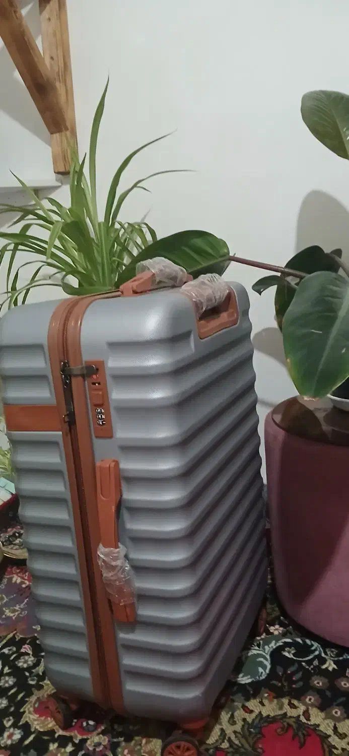 چمدان نشکن سایز متوسط نو هست|کیف، کفش، کمربند|یاسوج, |دیوار