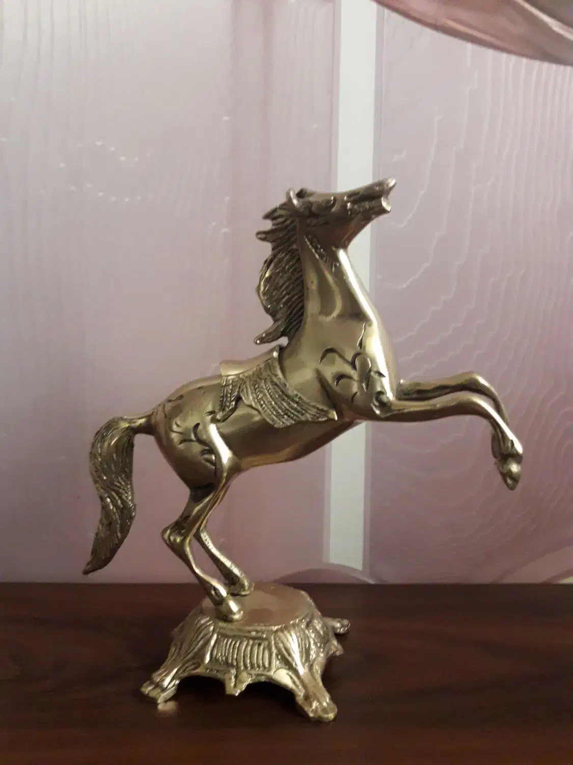 مجسمه برنزی اسب|مجسمه، تندیس، ماکت|بم, |دیوار