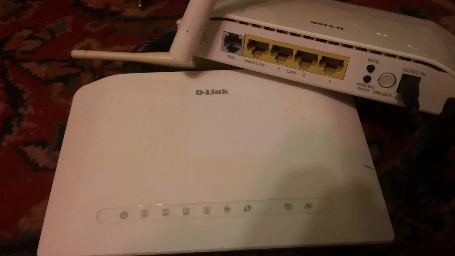 مودم اینترنت ADSL DLINK|مودم و تجهیزات شبکه|قزوین, |دیوار