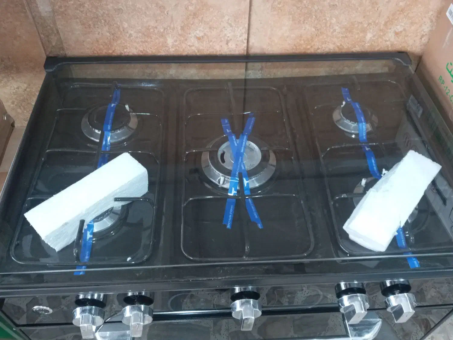 اجاق گاز پنج شعله طرح فر|اجاق گاز و لوازم برقی پختوپز|تالش, هشتپر|دیوار