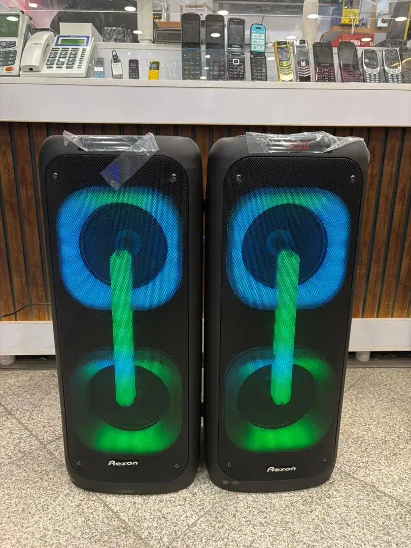 اسپیکر دوقلو پارتی باکس موبایل رسانه کرمان|سیستم صوتی خانگی|کرمان, |دیوار