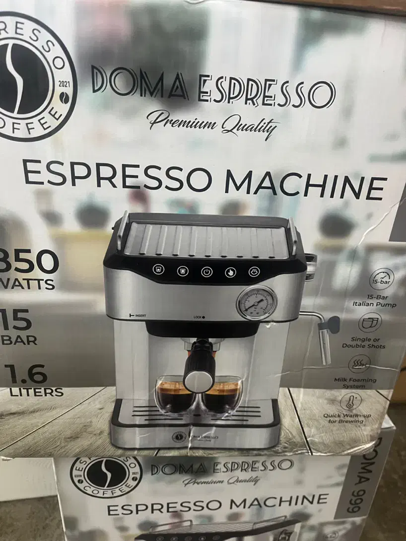 دستگاه قهوه DoMA لمسی|سماور، چایساز، قهوهساز|علیآباد کتول, |دیوار