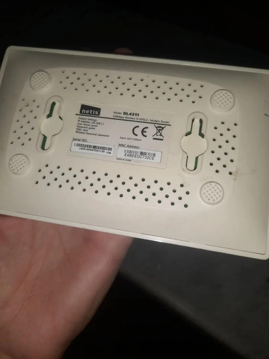 مودم|مودم و تجهیزات شبکه|دهق, |دیوار