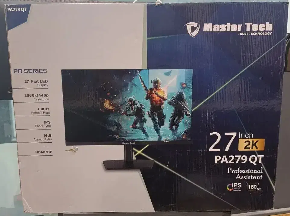 مانیتور مسترتک 27 اینچ و 2K و 180hz|قطعات و لوازم جانبی رایانه|مشهد, عامل|دیوار