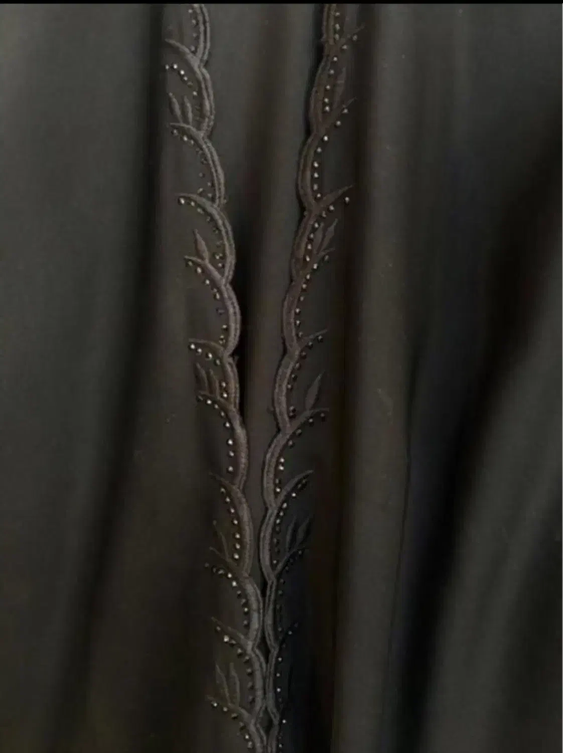 چادر مشکی عربی عبا جده گلدوزی جنس ندا|لباس|اصفهان, نقش جهان|دیوار