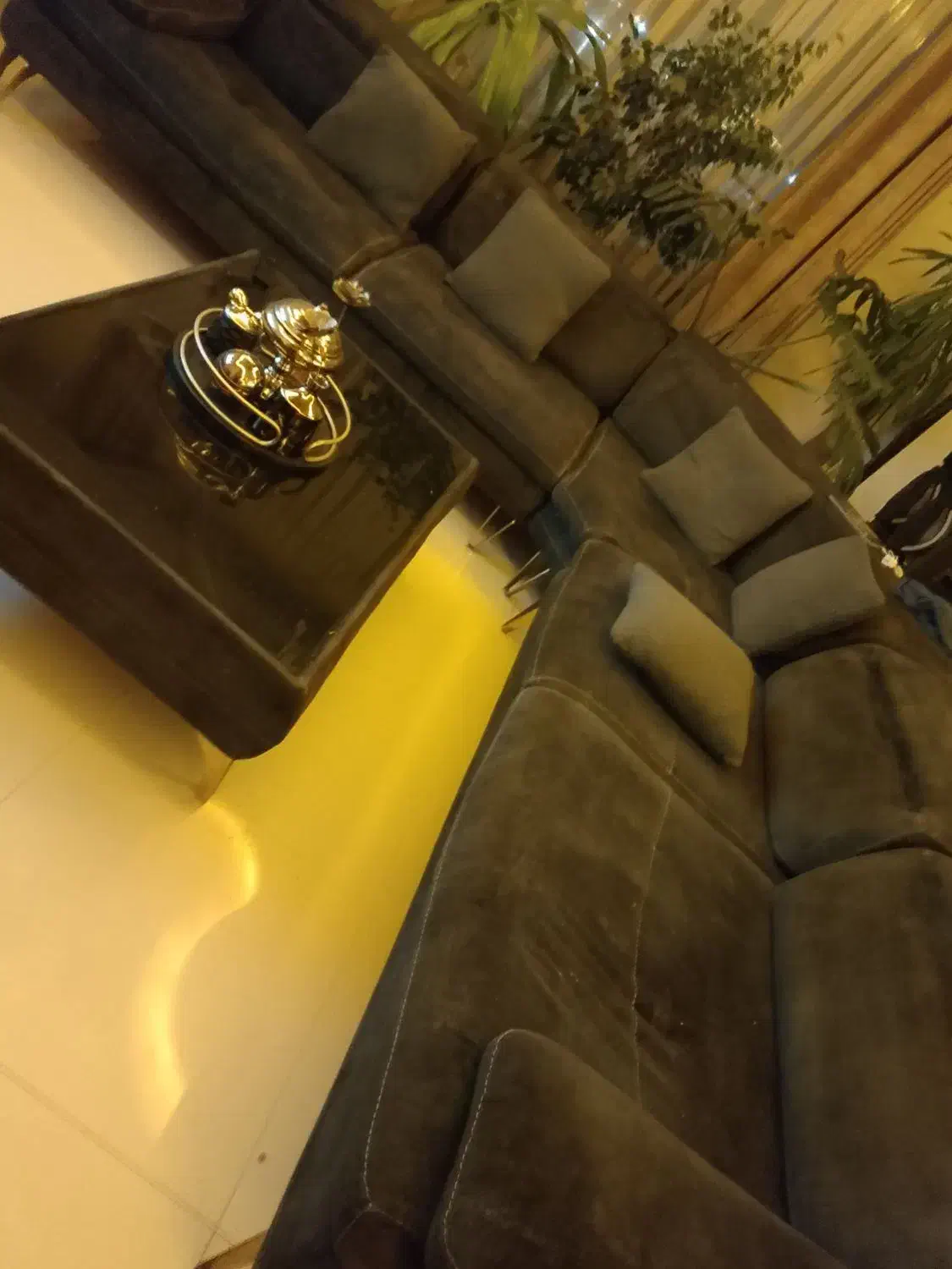 مبل ال هفت نفره ترک|مبلمان خانگی و میز عسلی|شاهینشهر, شهرک میلاد|دیوار