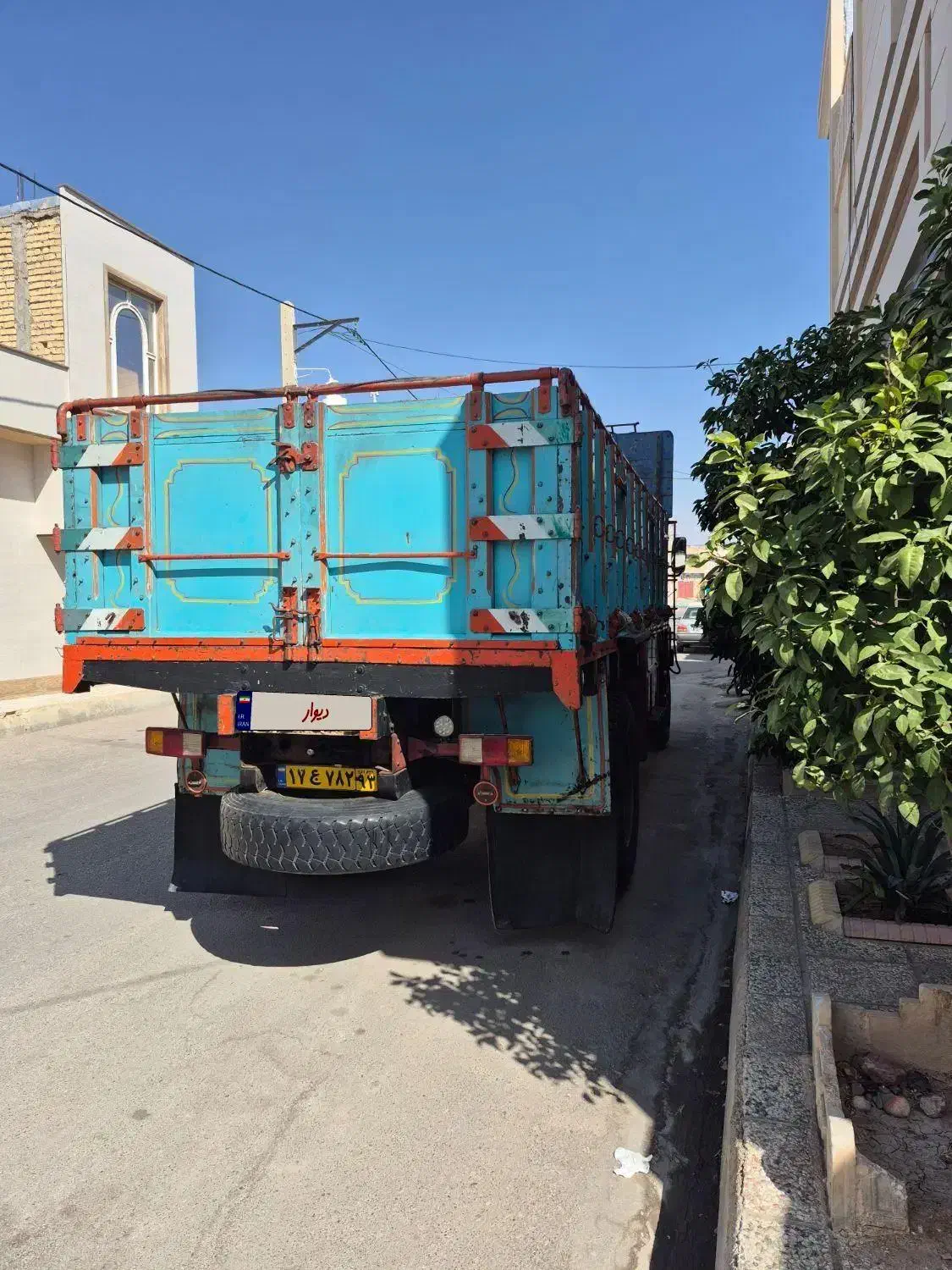 تک فیروزه ای مدل ۷۱|خودرو سنگین|فسا, |دیوار