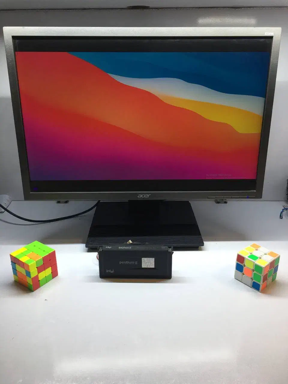 مانیتور Acer اندازه ۲۲ اینچ|قطعات و لوازم جانبی رایانه|قم, صفائیه|دیوار