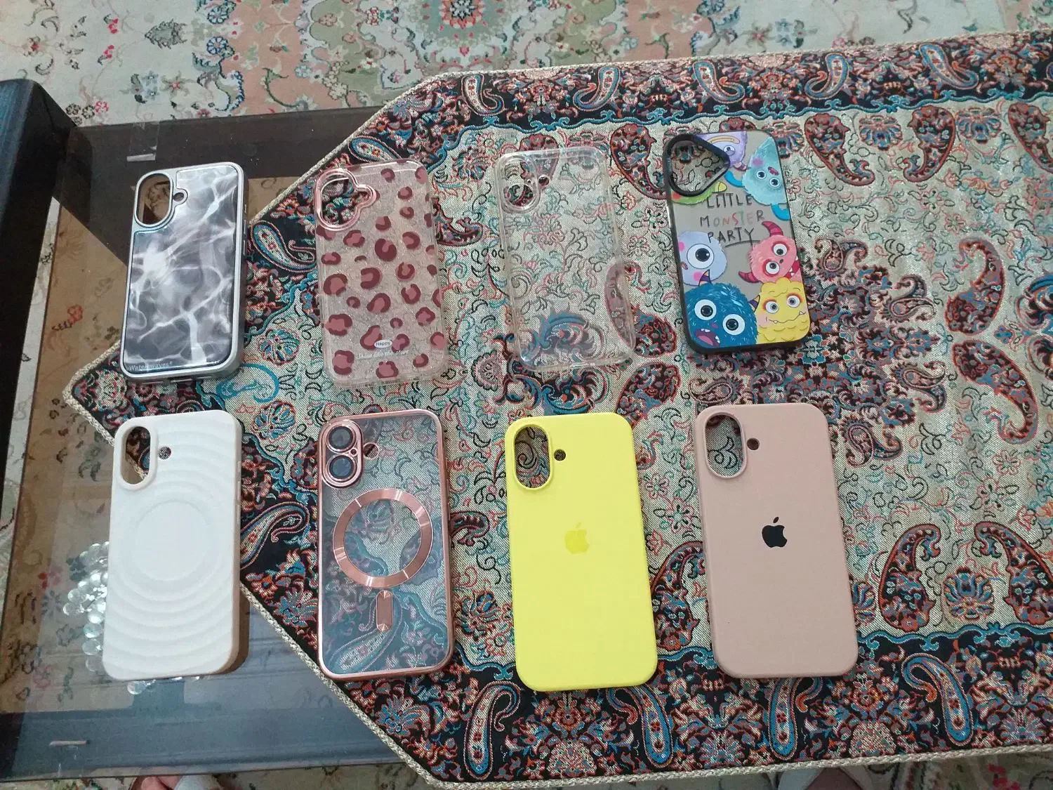 قاب ایفون ۱۶ نرمال دانه ای ۱۵۰ هزار تومان|لوازم جانبی موبایل و تبلت|گرگان, |دیوار