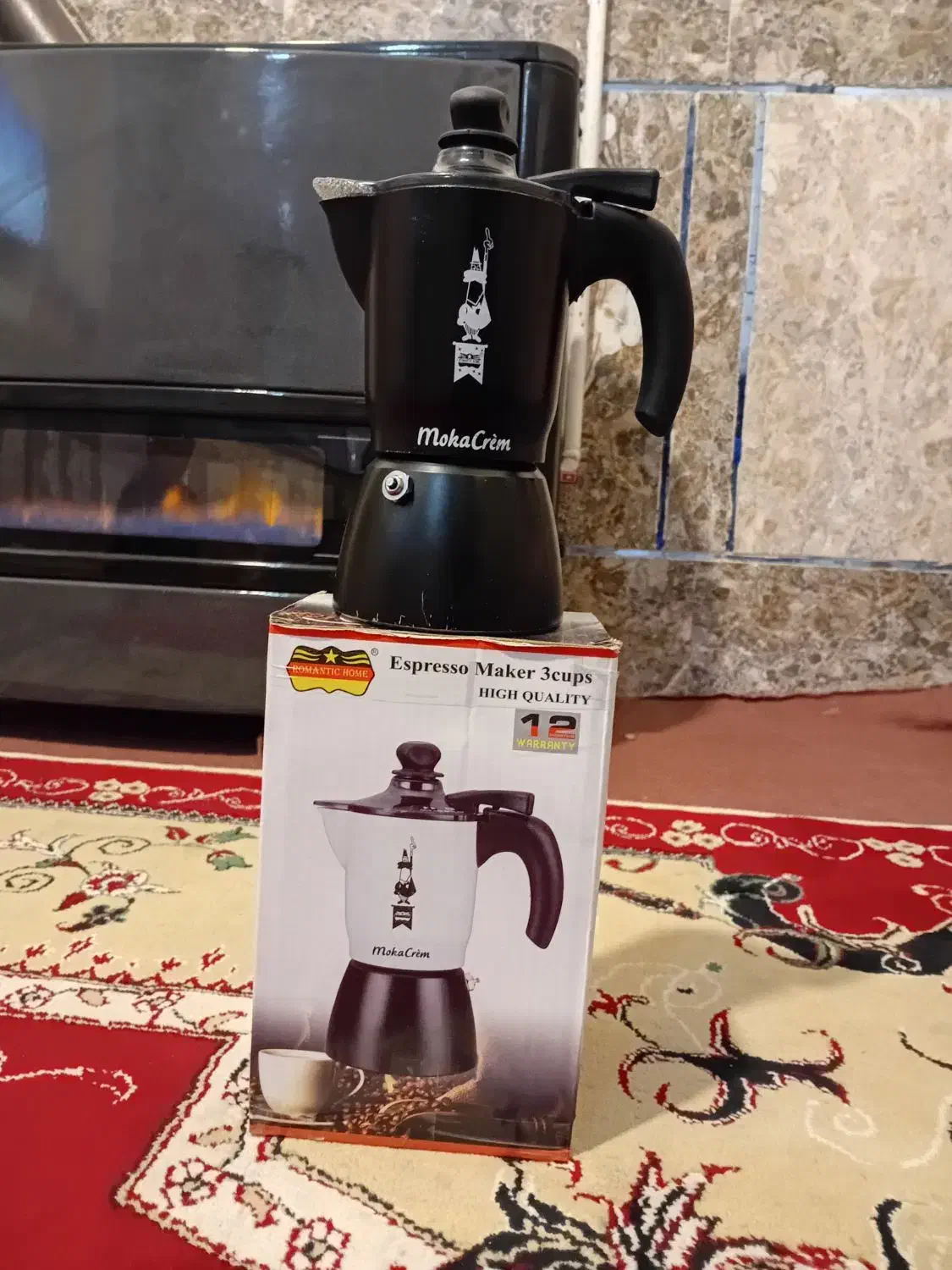 قهوه ساز پمپی سه کاپ|سماور، چای‌ساز، قهوه‌ساز|زاهدان, |دیوار