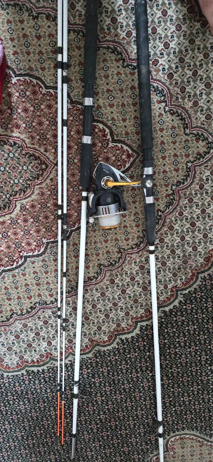 لنسر . چوب چرخ ماهیگیری|ماهیگیری|دهدشت, |دیوار