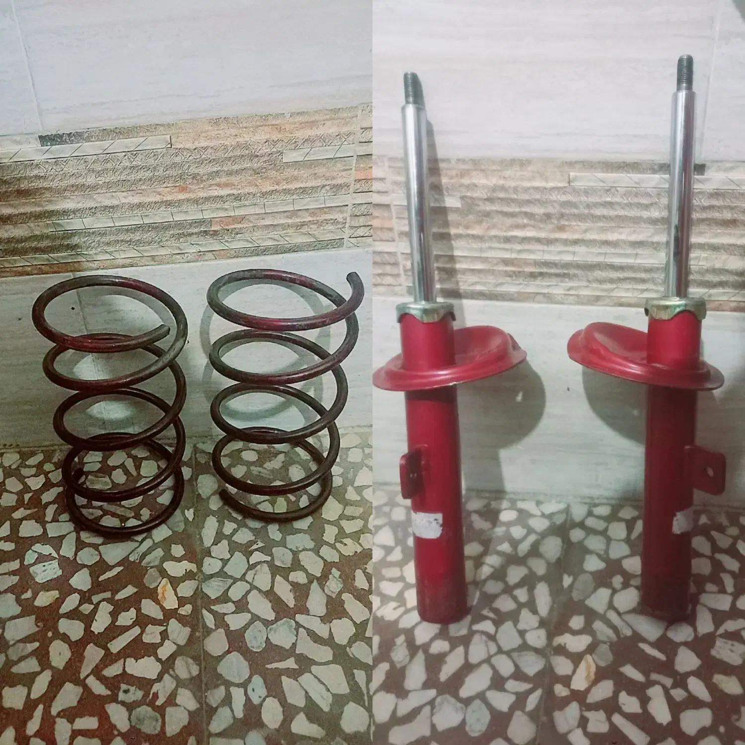 کمک 206|قطعات یدکی و لوازم جانبی|رشت, پاره بیجار|دیوار