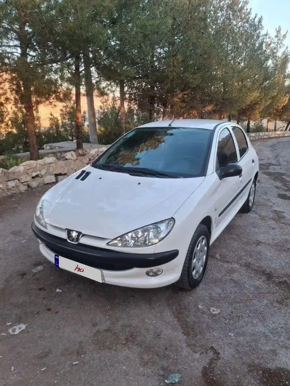 206 خانگی کم کار بی رنگ تحویلی 1402|خودرو سواری و وانت|خرم‌آباد, |دیوار