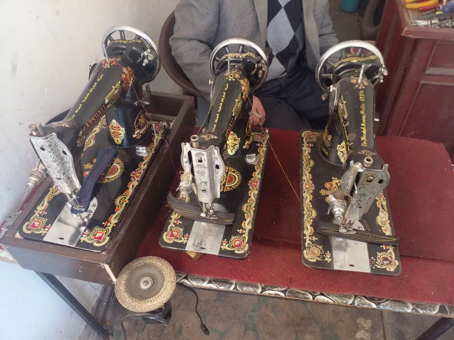 چرخ خیاطی مارشال|چرخ خیاطی و ریسندگی|مشگین شهر, |دیوار