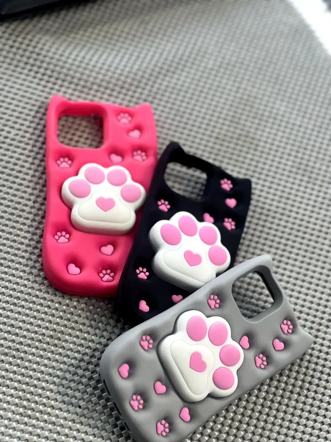 فروش عمده قاب های فانتزی طرح پاپی گربه ای سه بعدی|لوازم جانبی موبایل و تبلت|مهاباد (آذربایجان غربی), |دیوار