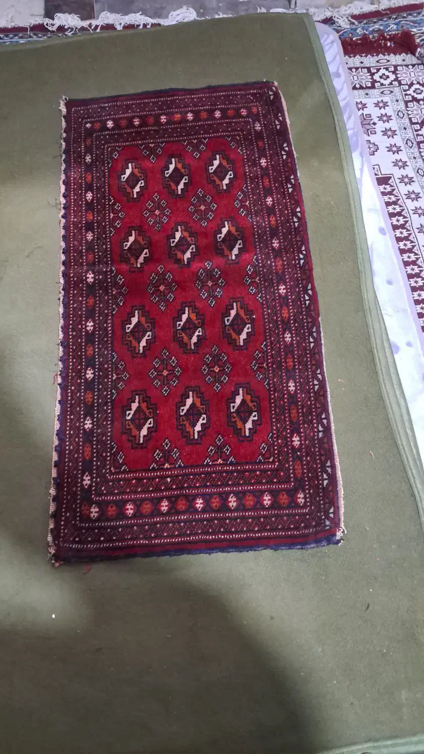 پادری فرش دست بافت سایز،۱۰۰ در ۵۰ سانت سالم|پادری|کرج, چهارصد دستگاه|دیوار