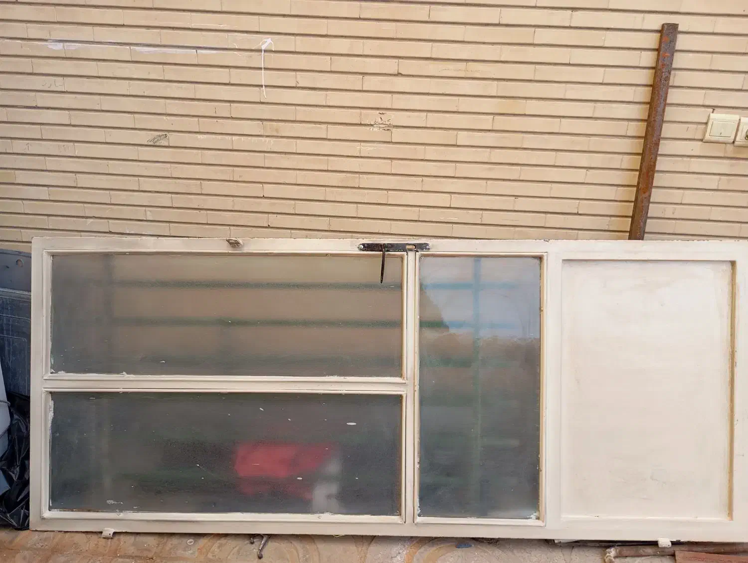 درب آهنی بدون چارچوب  سنگین وزن|مصالح و تجهیزات ساختمان|شاهین‌شهر, شهرک گلدیس|دیوار