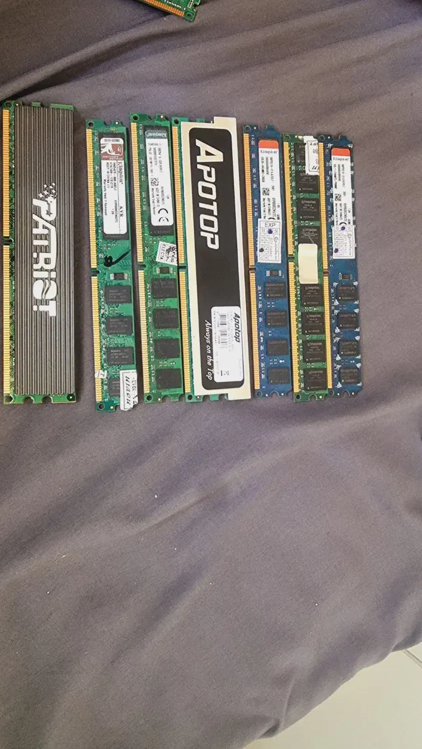 انواع رم ddr2 و ddr3|قطعات و لوازم جانبی رایانه|تهران, قلمستان|دیوار