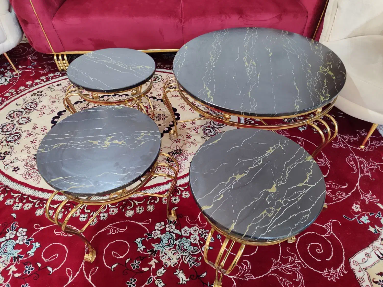 میز جلو مبلی و میز عسلی|مبلمان خانگی و میز عسلی|برازجان, |دیوار