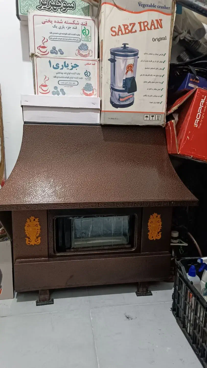 بخاری تمیز و در حد نو|بخاری، هیتر، شومینه|اقبالیه, |دیوار