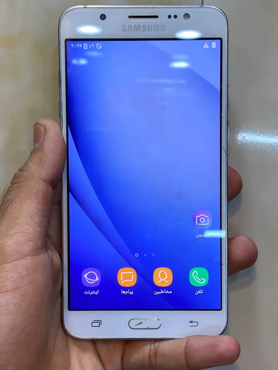 سامسونگ j710 با حافظه ۱۶ و رام۲ در حد عالی|موبایل|کاشمر, |دیوار