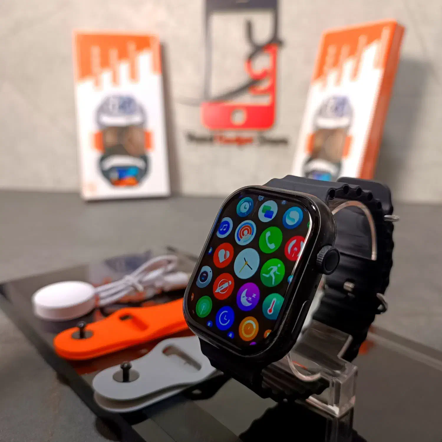 ساعت هوشمند3بند/Kw25 Max/گارانتی 18ماه/اپل واچ/یزد|لوازم جانبی موبایل و تبلت|یزد, |دیوار