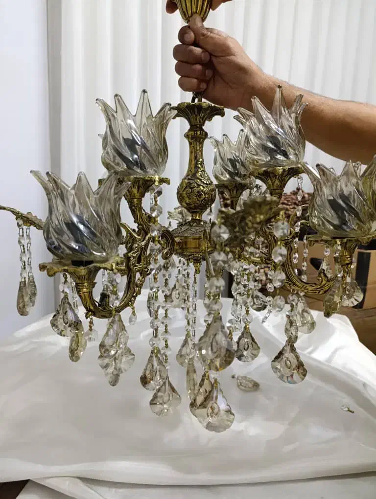 لوستر|لوستر و چراغ آویز|همدان, |دیوار