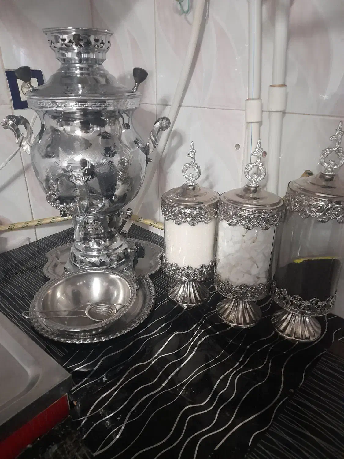 سماور و پاسماوری|سماور، چای‌ساز، قهوه‌ساز|خرم‌آباد, |دیوار