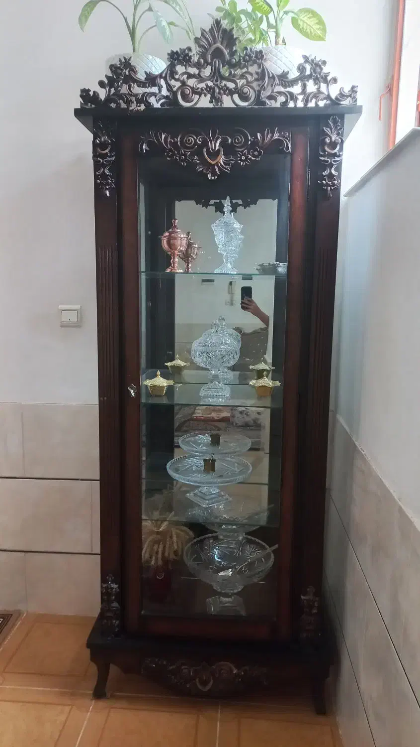 بوفه چوبی سالم|بوفه، ویترین، کنسول|شاهرود, |دیوار