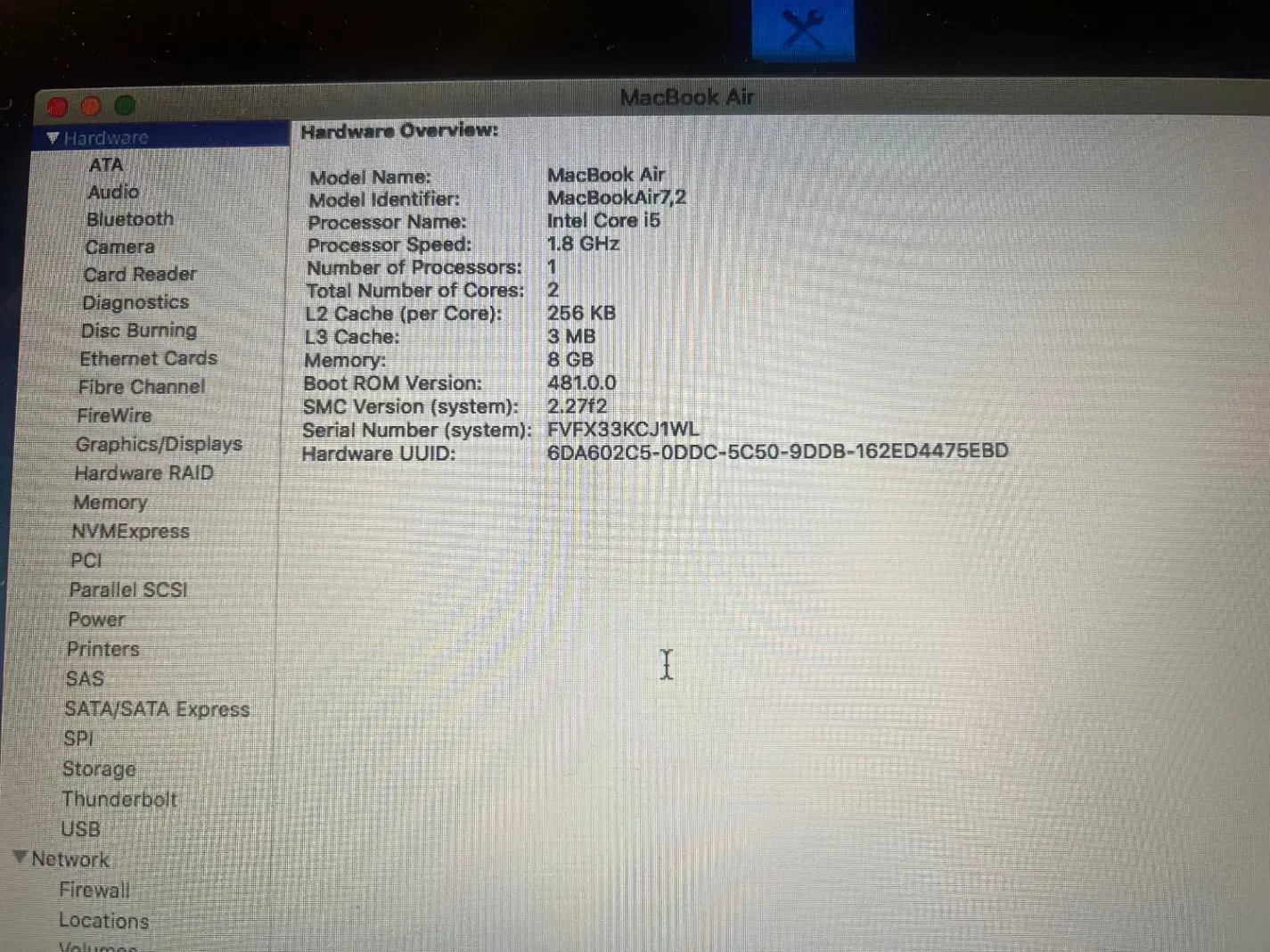 لپتاپ macbook air(2017)|رایانه همراه|تهران, فرمانیه|دیوار