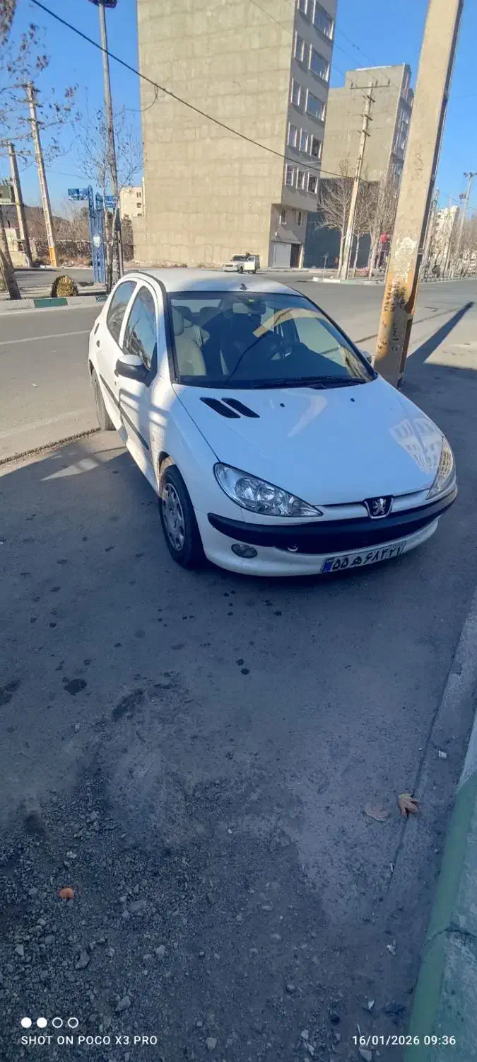 پژو ۲۰۶تیپ۵مدل ۹۶کامل رنگ|خودرو سواری و وانت|باغستان, |دیوار