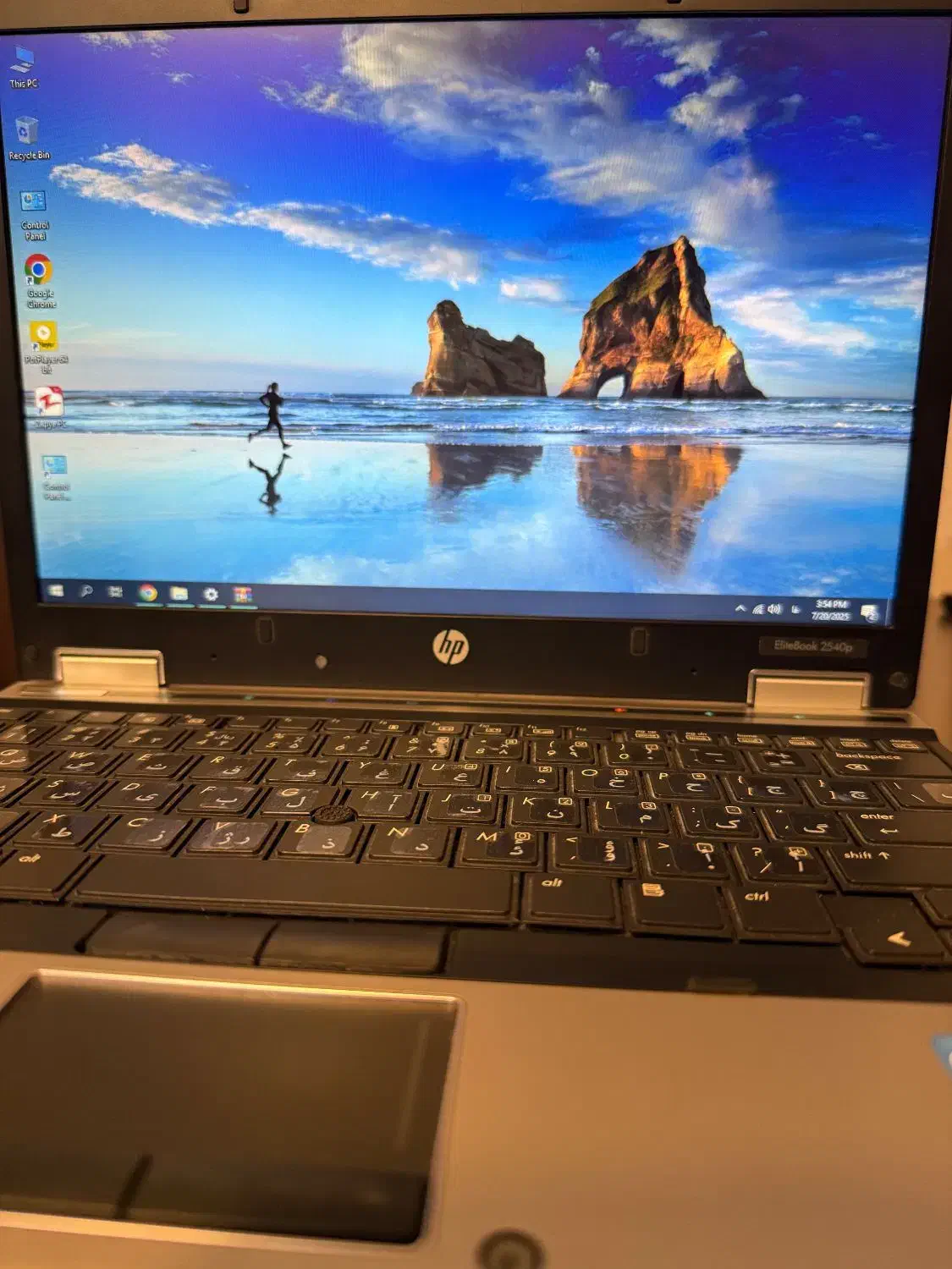 لپ تاپ HP Elitebook 2540p تمیز وسالم|رایانه همراه|قزوین, |دیوار