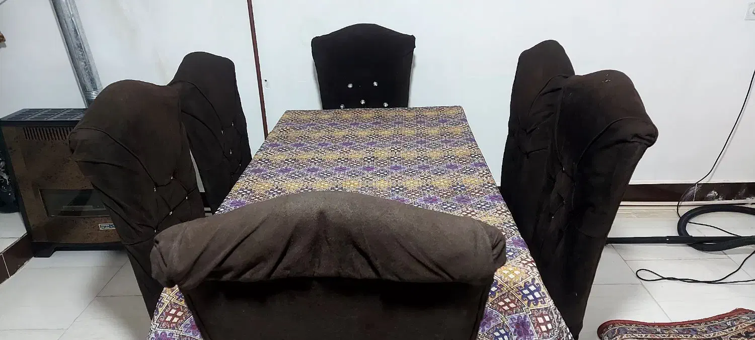 میز ناهرخوری 6نفره|میز و صندلی غذاخوری|خرمآباد, |دیوار