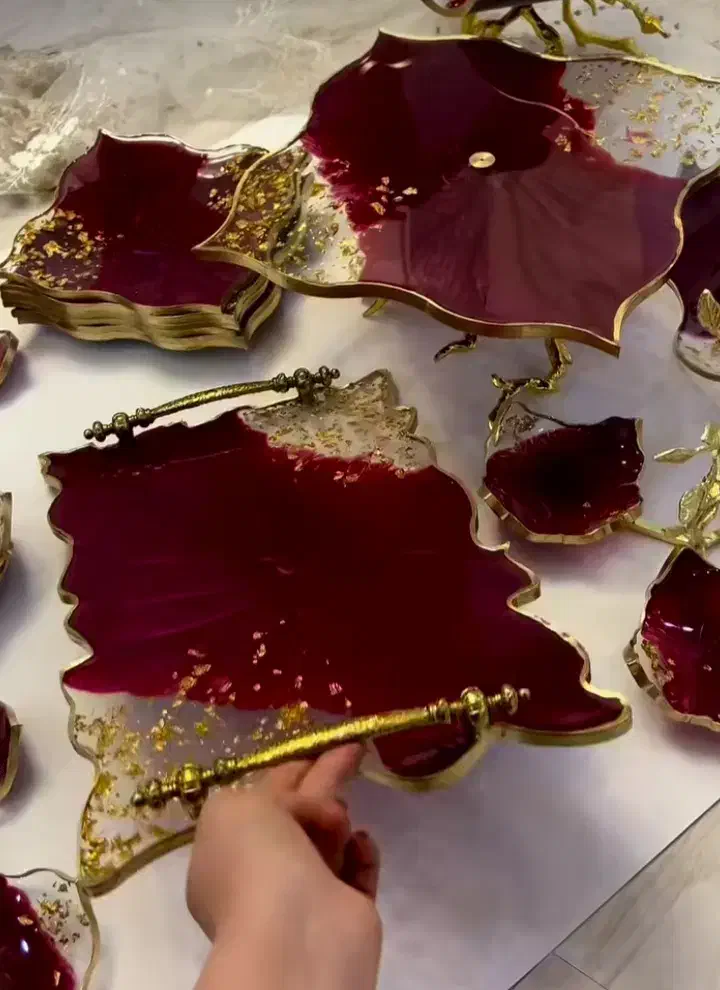 قالب سیلیکونی ظروف پذیرایی|صنایع دستی و سایر لوازم تزئینی|قدس, شهرک فرزان|دیوار