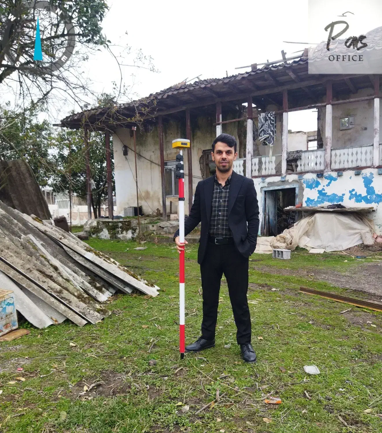 نقشه برداری UTM « یو تی ام » تحت سامانه شمیم (GPS)|خدمات پیشه و مهارت|تالش, هشتپر|دیوار