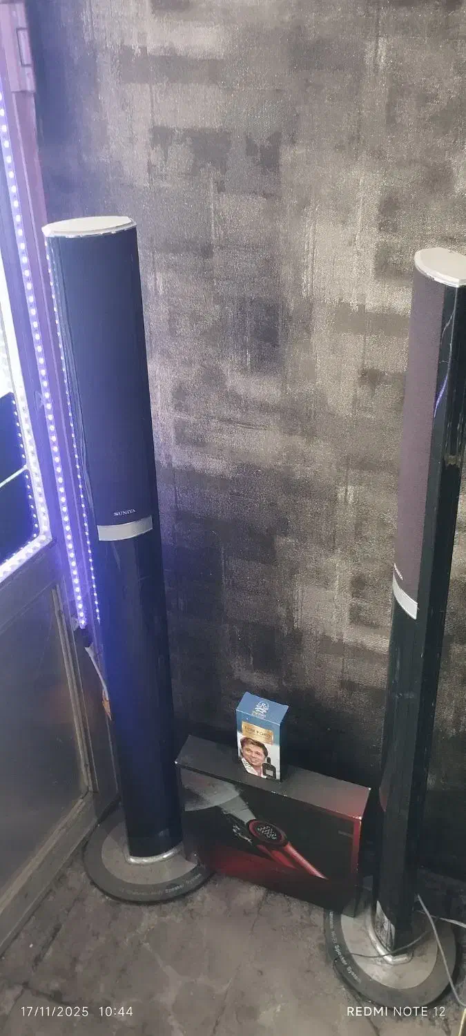 دوتا باند صونی ایستاده یه عدد مید بیس مادر|سیستم صوتی خانگی|مشگین شهر, |دیوار