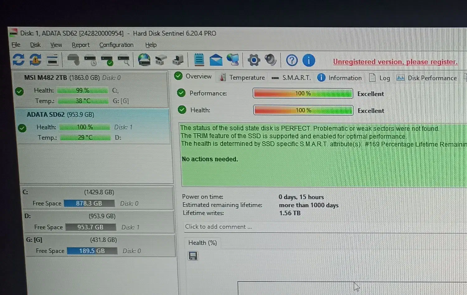هارد اکسترنال ssd 1trb|قطعات و لوازم جانبی رایانه|تهران, بهداشت|دیوار