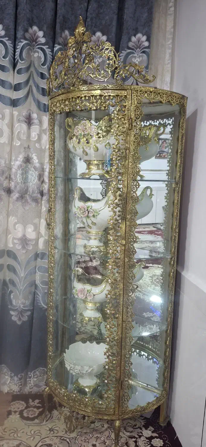 ویترین برنزی|بوفه، ویترین، کنسول|نهاوند, |دیوار