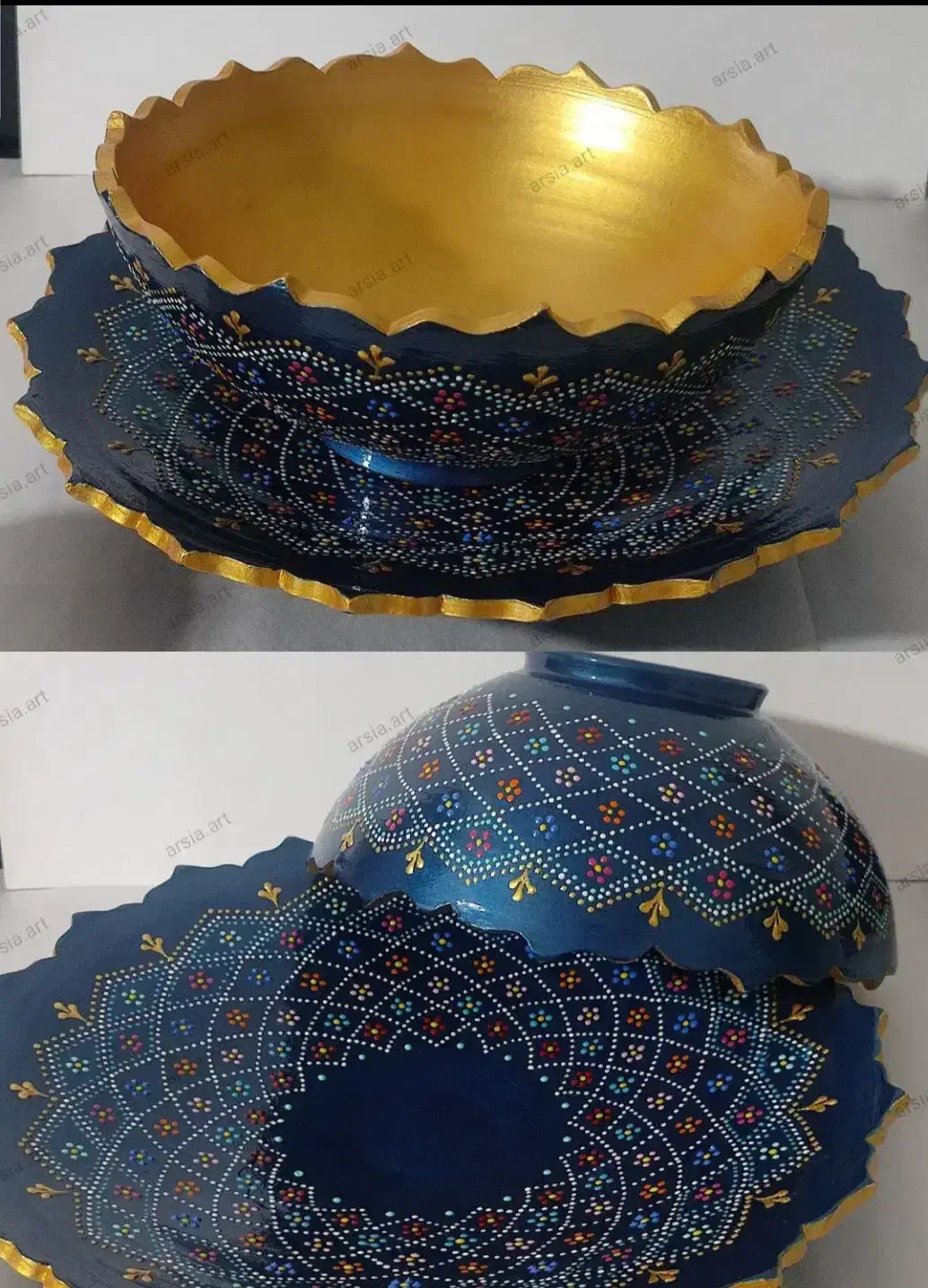 ظروف پذیرایی سنتی|صنایع دستی و سایر لوازم تزئینی|گنبد کاووس, |دیوار