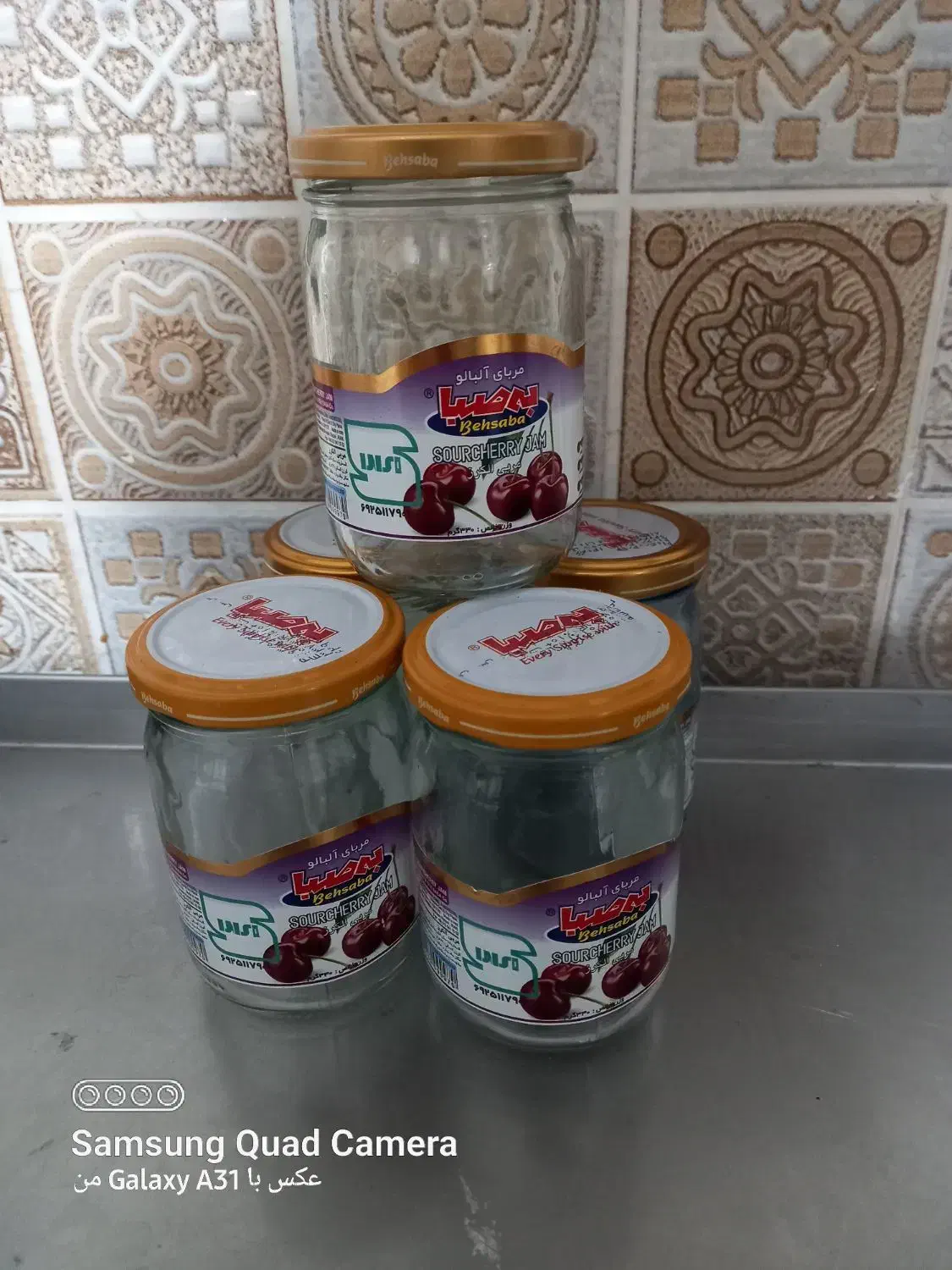 شیشه مربا|ظروف نگهدارنده، پلاستیکی، یکبارمصرف|نیشابور, مازول|دیوار