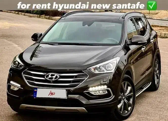 اجاره خودرو رنت ماشین سانتافه|خودرو اجارهای|رشت, کوی عرفان|دیوار