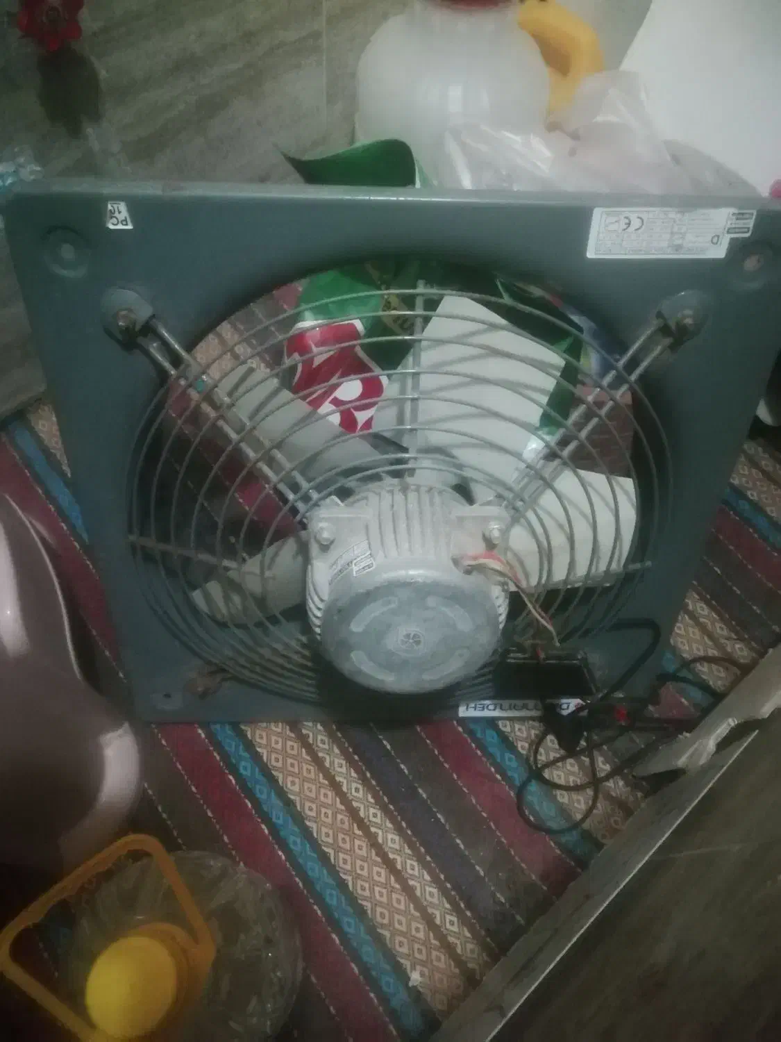 هواکش دمنده فن اصلی سیم مس آلمانی نونو|پنکه و تصفیه‌کنندهٔ هوا|تربت جام, نظامی|دیوار